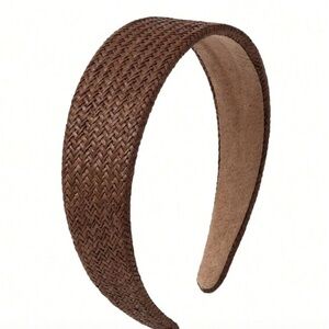 NWOT - Brown Woven Headband